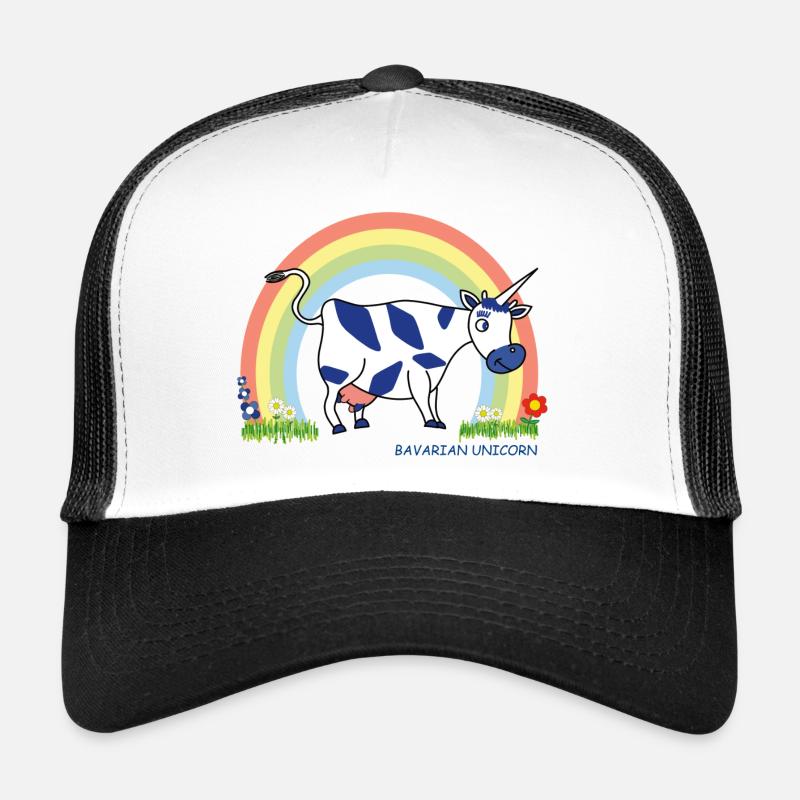 LICORNE BAVAROISE - Arc-en-ciel Casquette trucker 