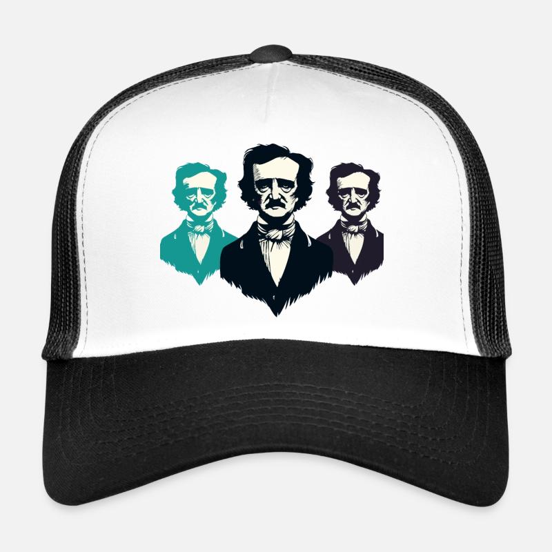 Edgar Allan Poe Trucker Cap