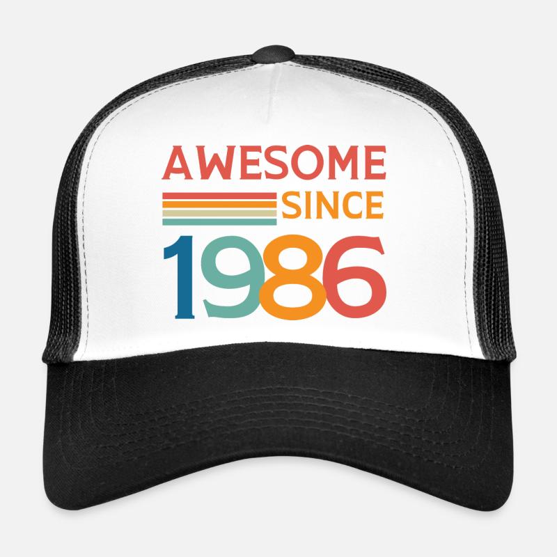 Awesome since 1986 Casquette trucker 