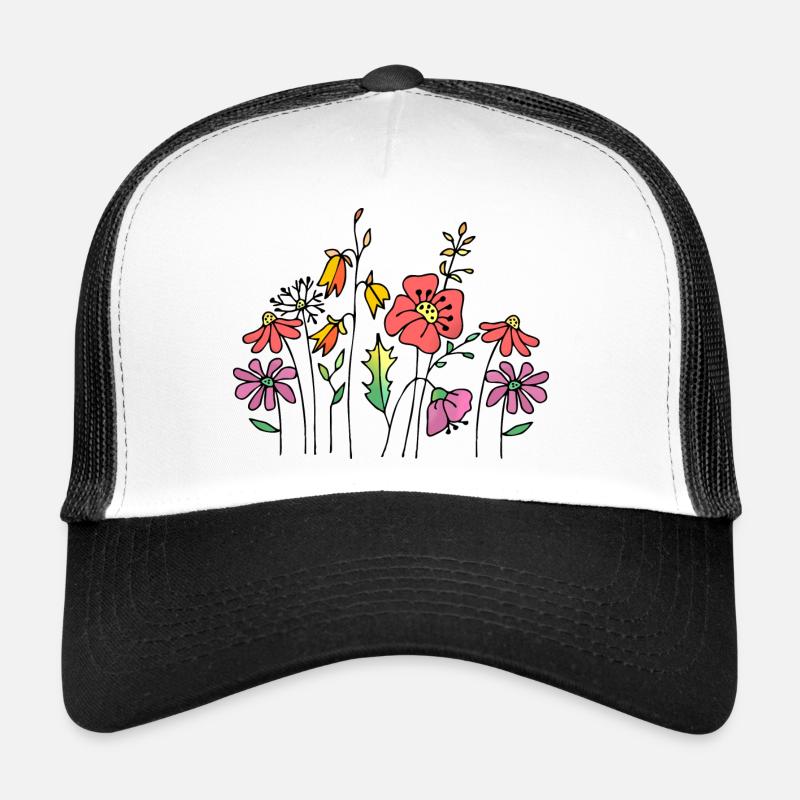 Flowers Trucker Cap