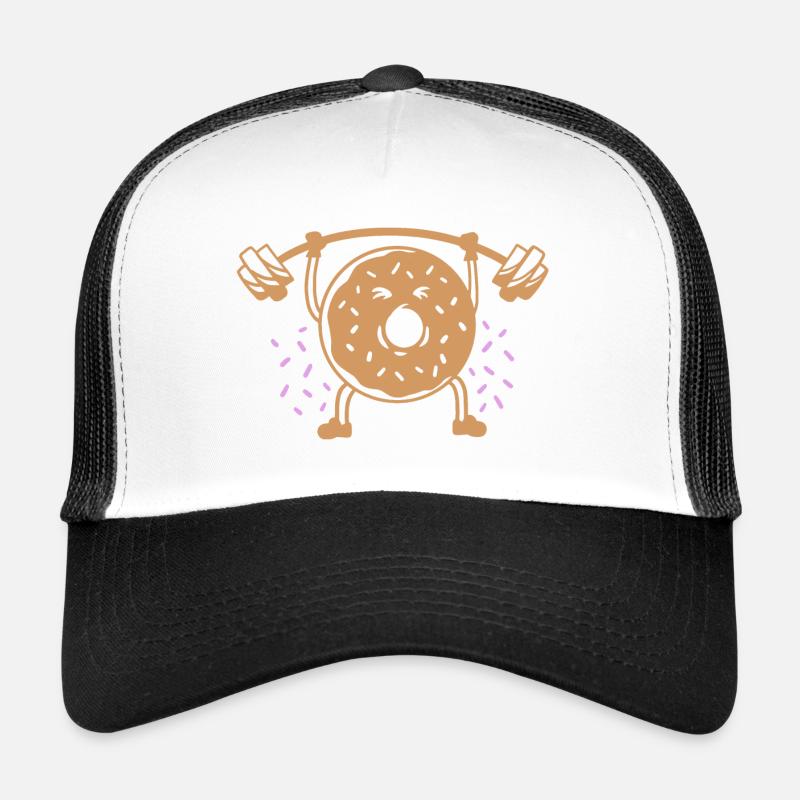Donut Gewichte heben Trucker Cap