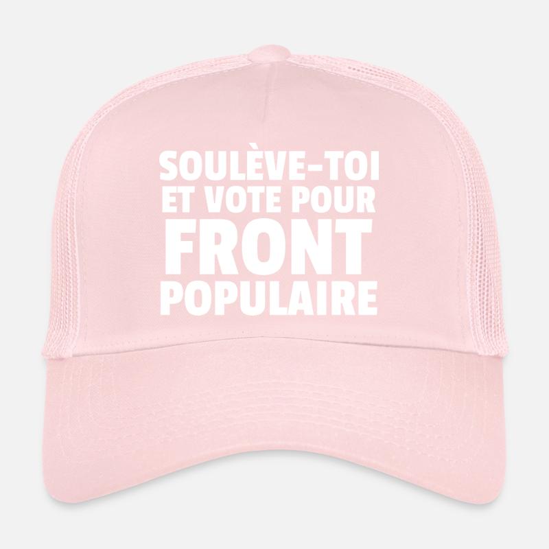 Front populaire - élections législatives 2024 Casquette trucker 