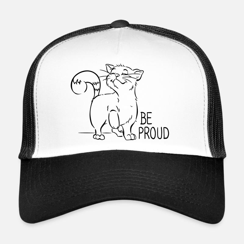 Katze NÖ Stolz BE PROUD Trucker Cap