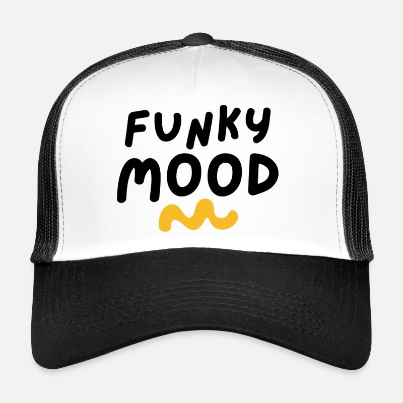 abgefahrene Stimmung - Trucker Cap - Weiß/Schwarz