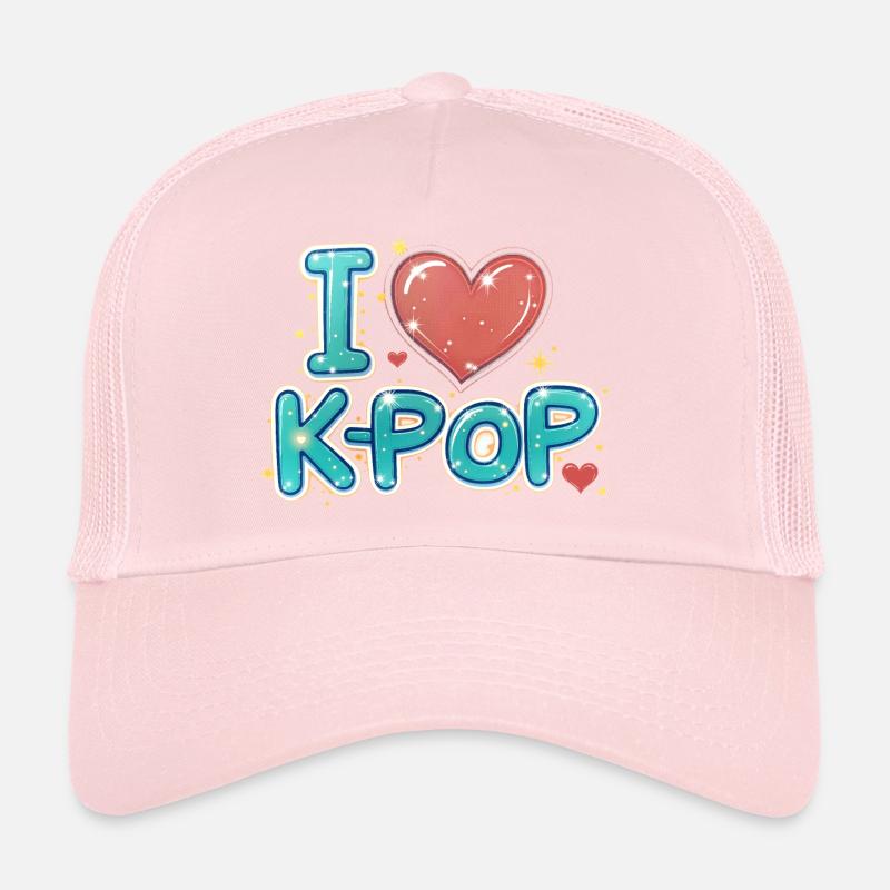 Ich liebe K-Pop Trucker Cap