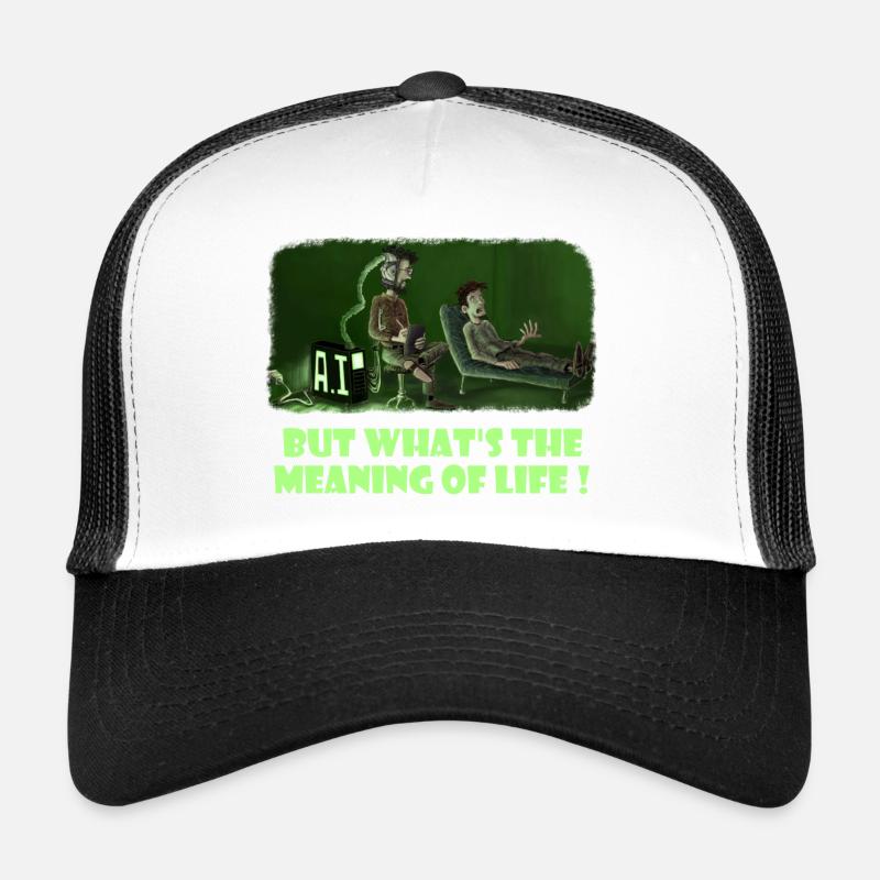 Eines der vielen Paradoxe der KI Trucker Cap