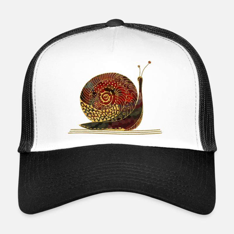Escargot Casquette trucker 