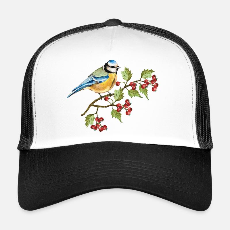 Bunter Vogel Trucker Cap