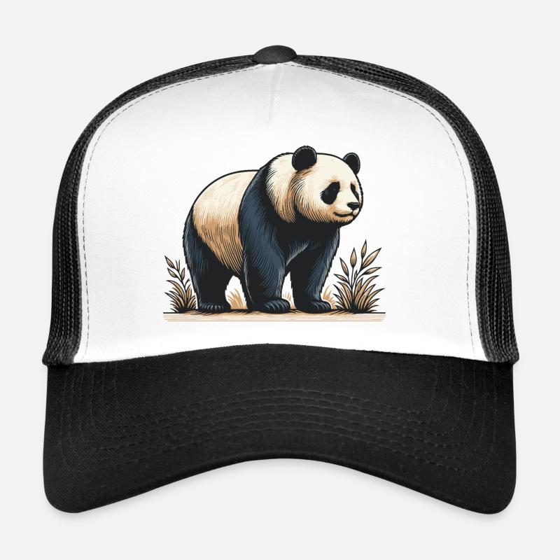 Panda Casquette trucker 