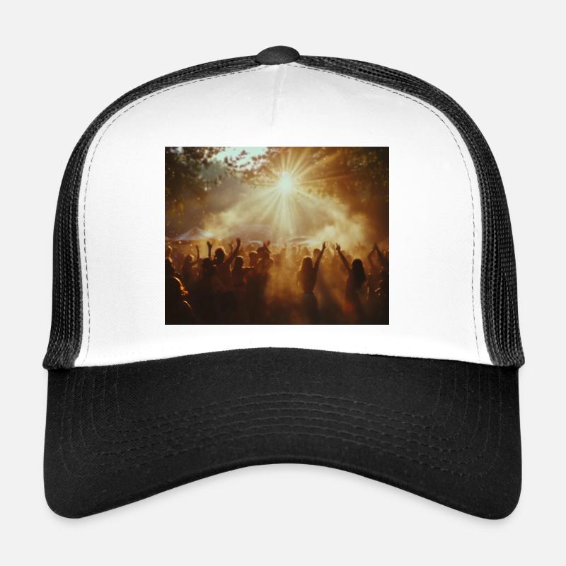 Festival sunrise Trucker Cap