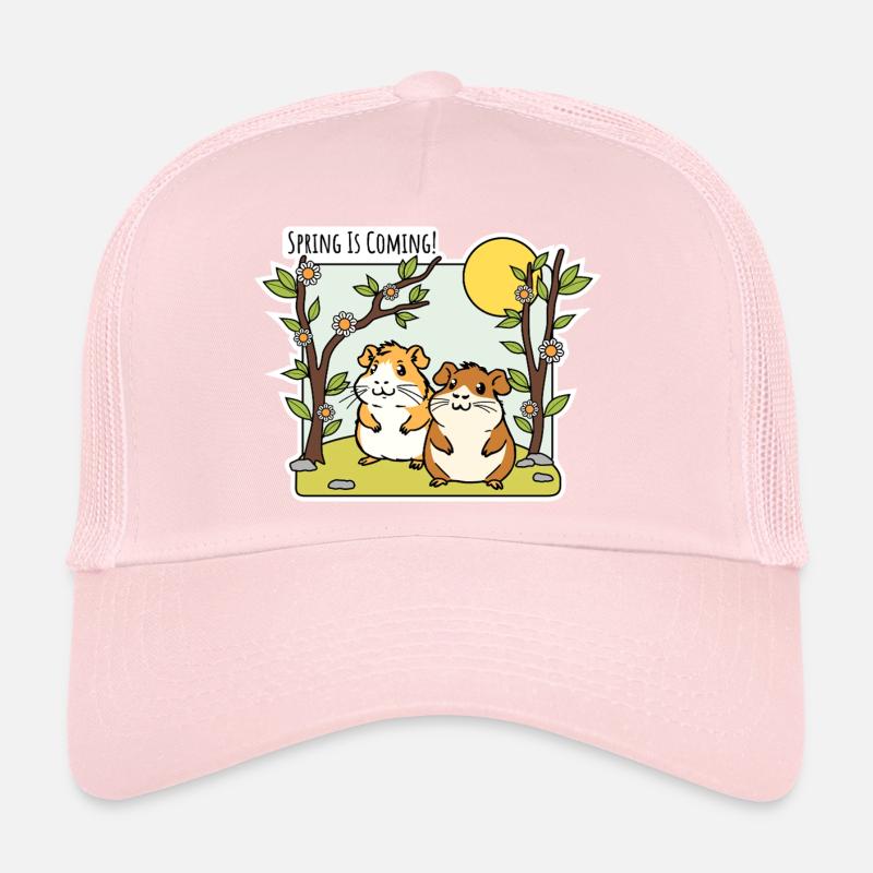 Spring is coming! The hamsters are already looking forward to it! Trucker Cap