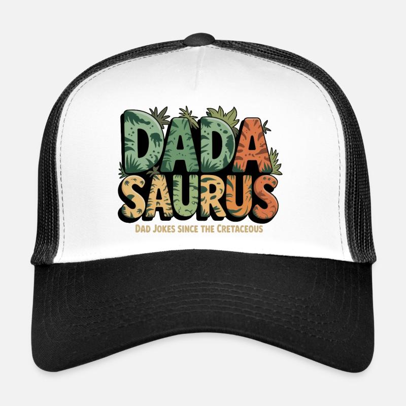 Dinosaurier Papa Saurus Geschenk Papa Trucker Cap
