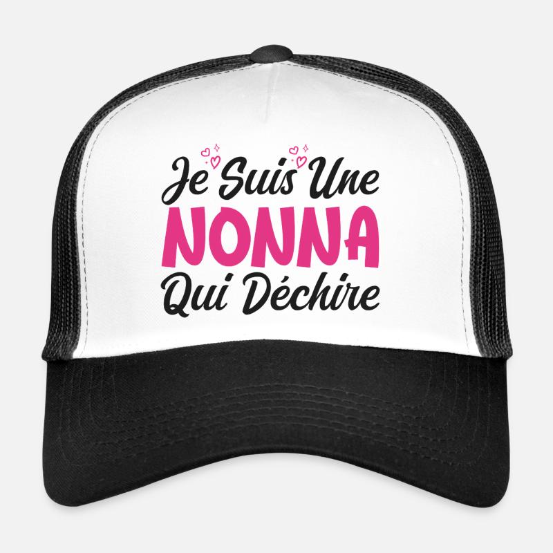 Je suis une Nonna qui Déchire Casquette trucker 