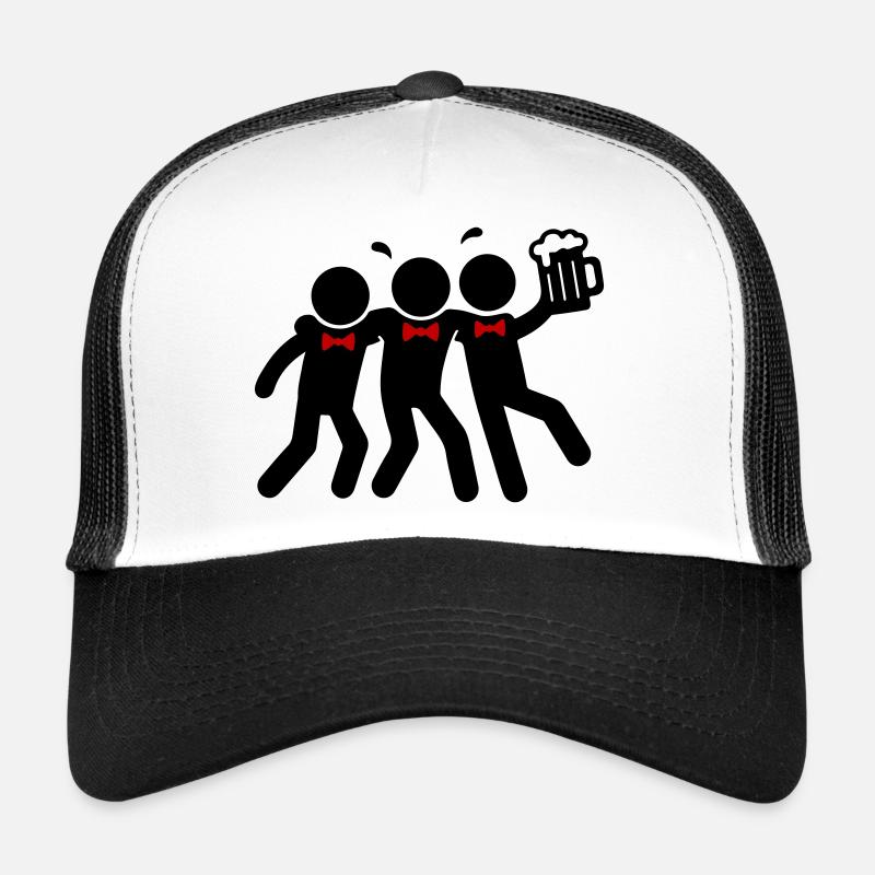 Strichmännchen Bachelor Party Trucker Cap