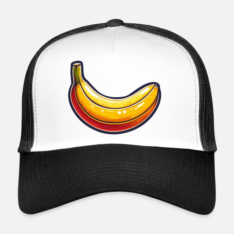 Banane courbe Casquette trucker 