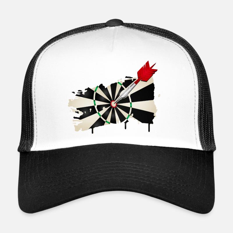 Jeu de fléchettes de style graffiti avec hit Casquette trucker 