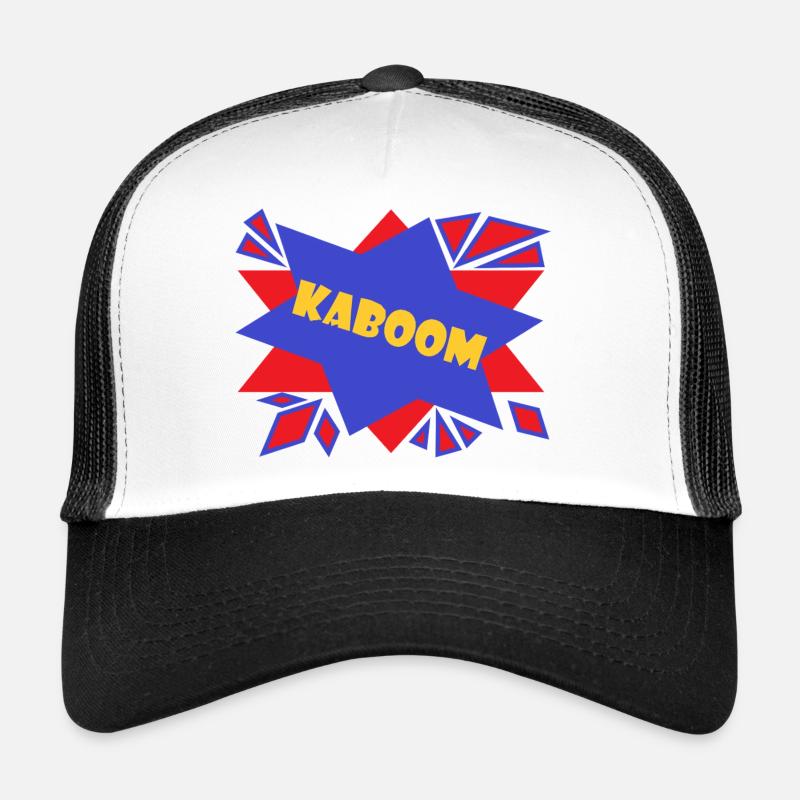 Komischer Kaboom Trucker Cap