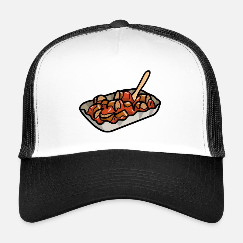 Berlin Currywurst Bratwurst Wurst Curry Grill Casquette trucker 