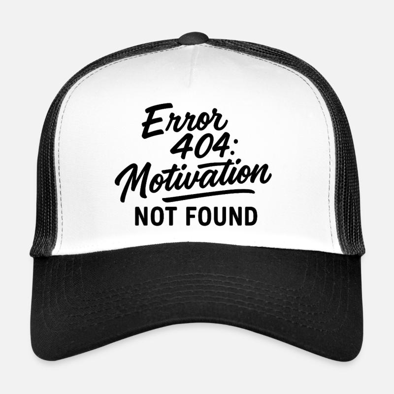 Erreur de justification 404 Conception Casquette trucker 