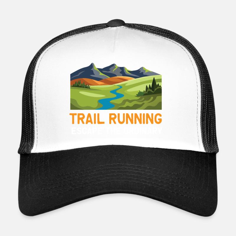 Trail Running - Escape the Ordinary Trucker Cap