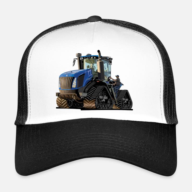 Tractor with crawler drive Trucker Cap