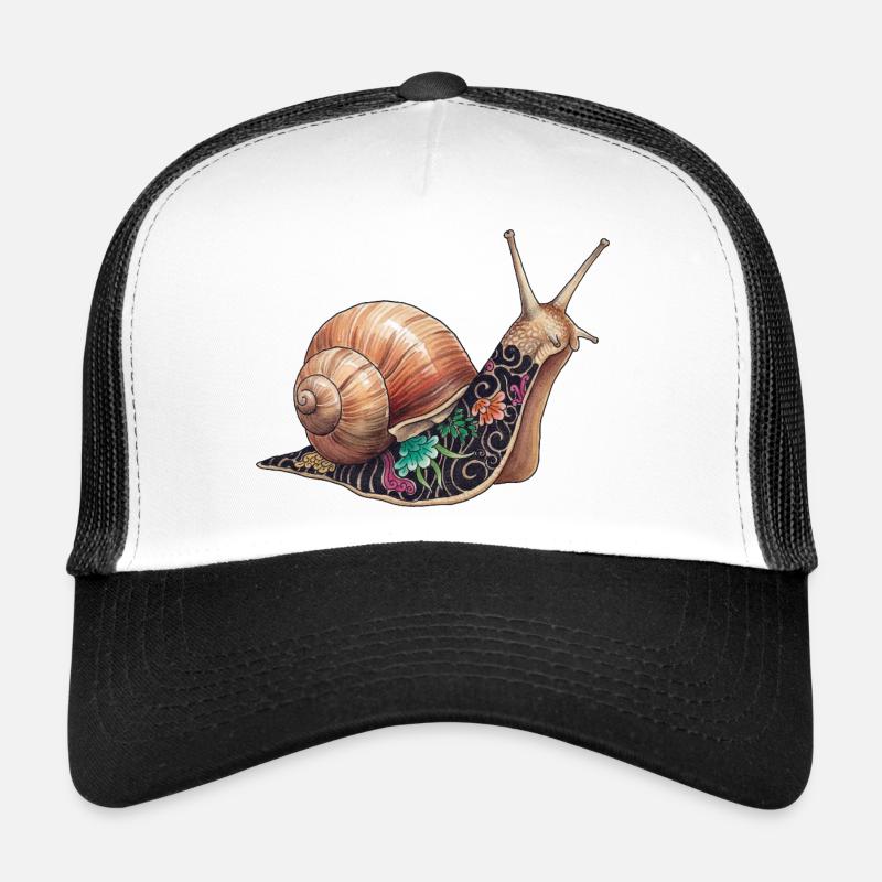 Yakuza Snail – Die langsame Tinte Trucker Cap