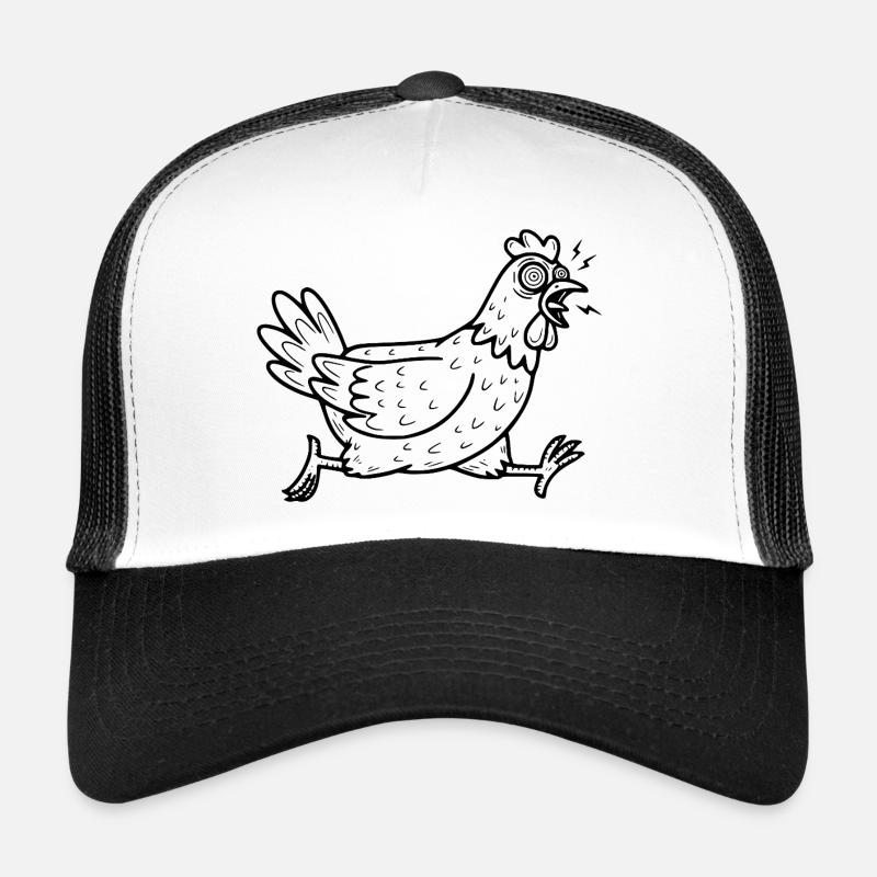 Crazy Chicken Trucker Cap