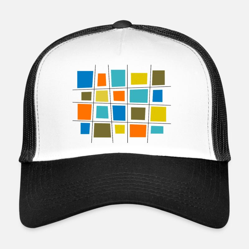 Colored patchwork by Cean Trucker Cap