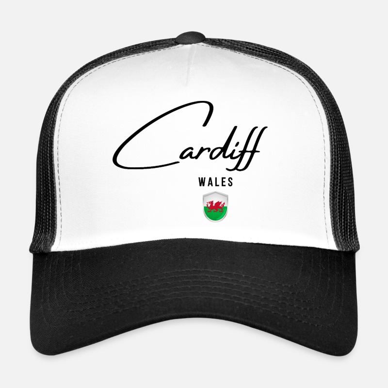 Elegantes Design Cardiff, walisischer Stolz Trucker Cap