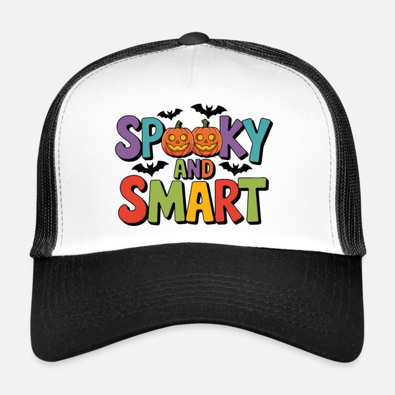 Design d’Halloween effrayant et intelligent Casquette trucker 