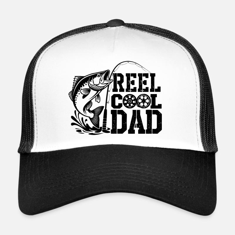 Pêcheur, pêcheur, pêcheur, poisson, moulinet, Cool Dad Casquette trucker 