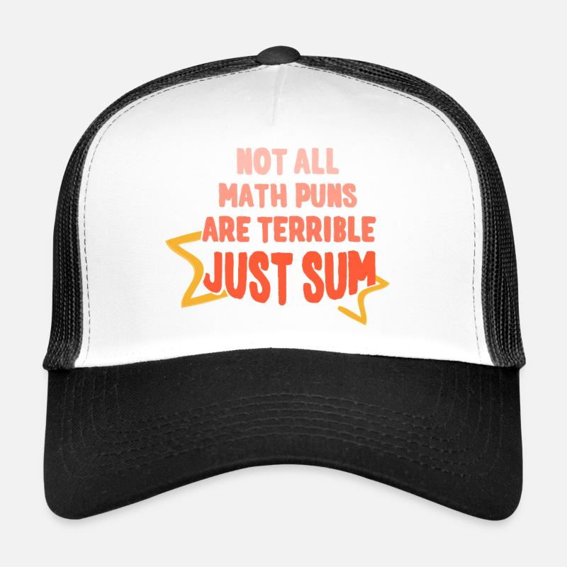 Funny Math Sayings Math Teacher Trucker Cap