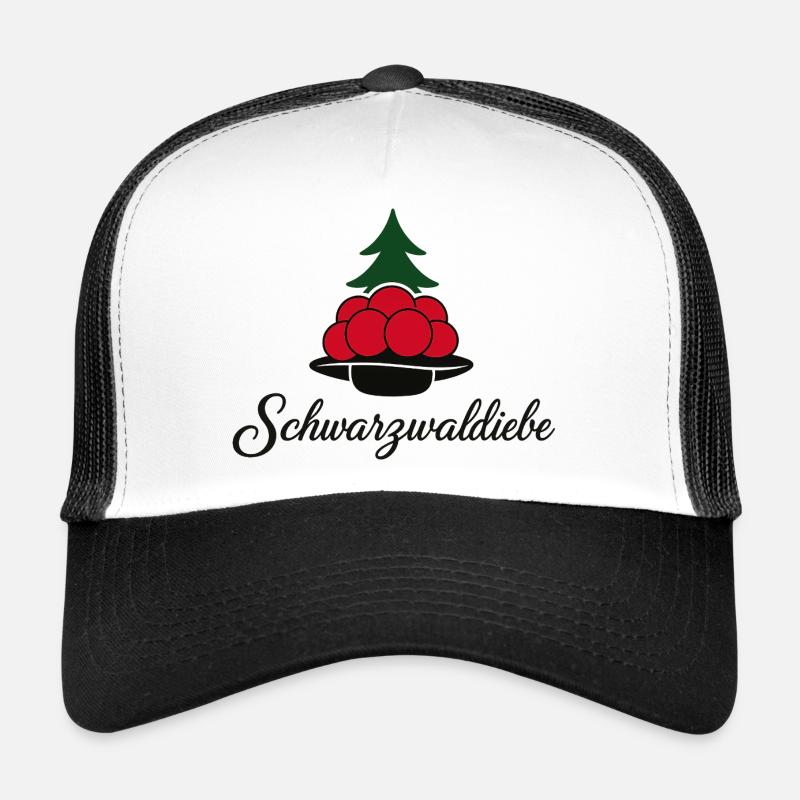 Black Forest Thieves Wild Berries Christmas Tree Trucker Cap
