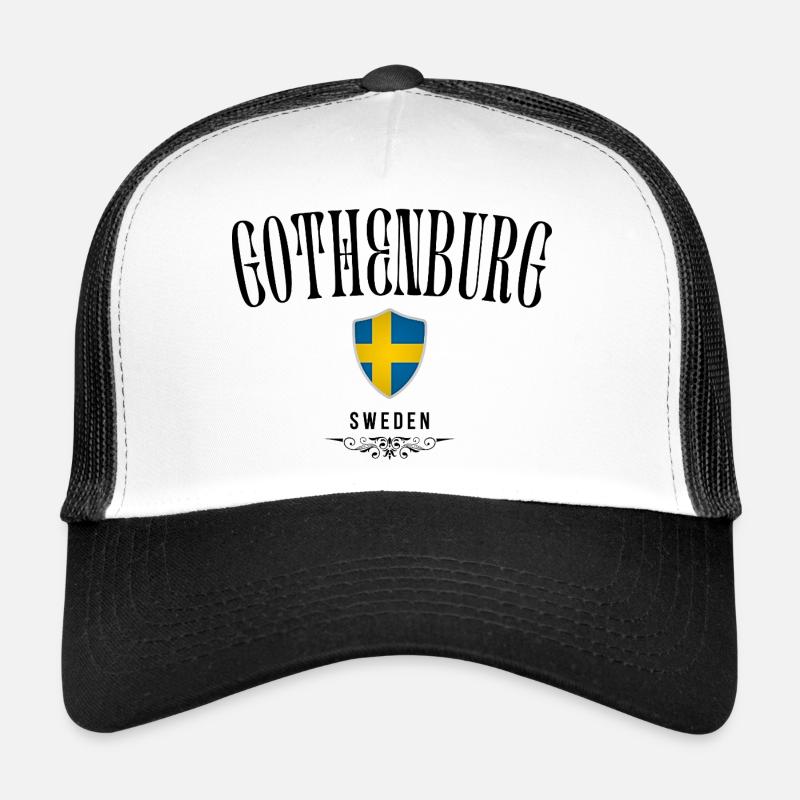 Souvenir Göteborg, Göteborg Suède Casquette trucker 