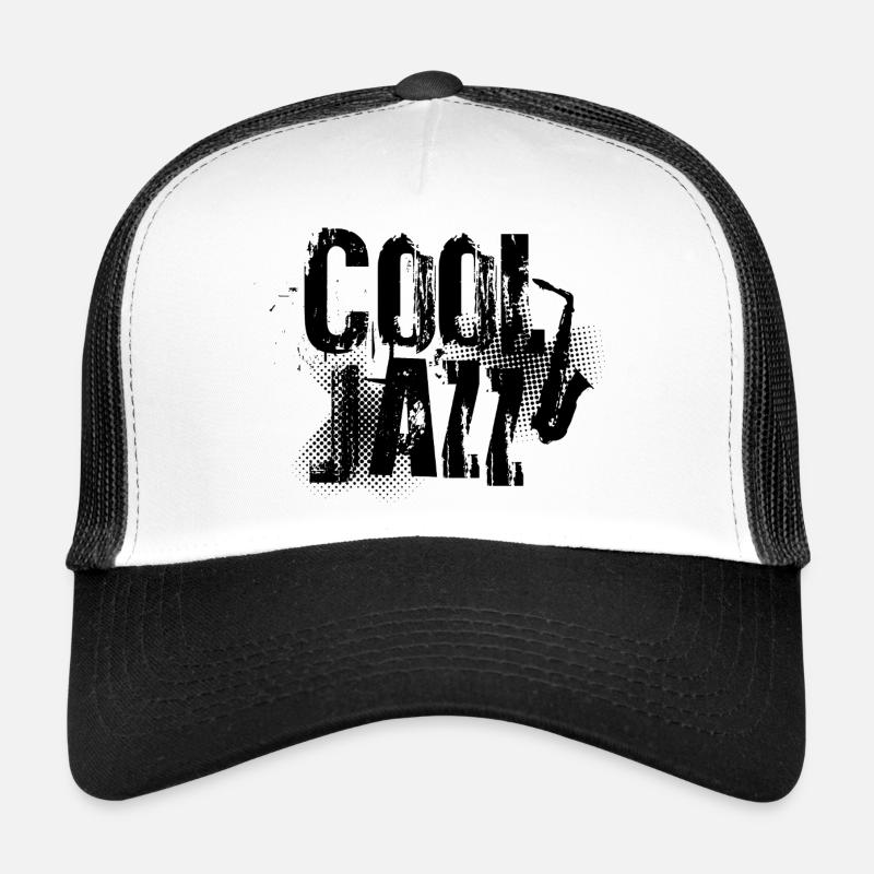 Cool-Jazz-Musik-Logo Trucker Cap