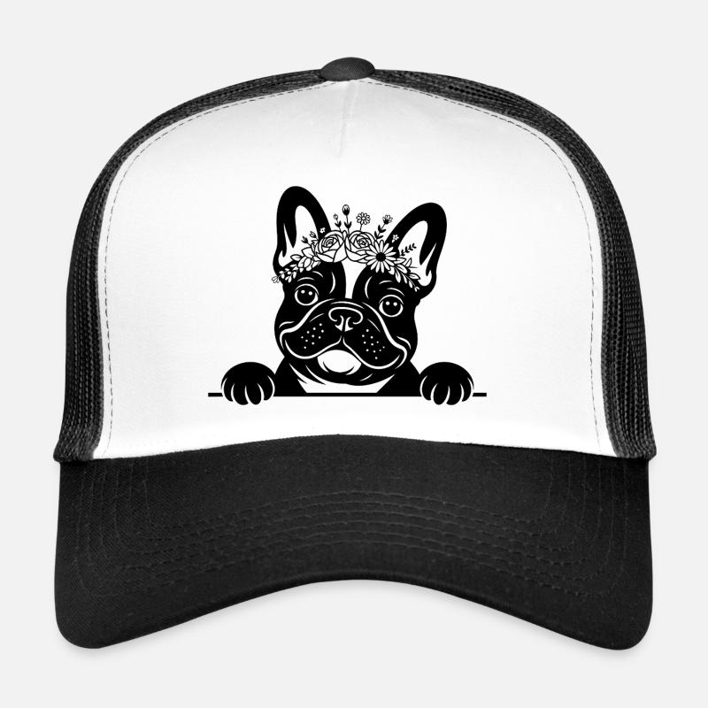 Bouledogue français Casquette trucker 