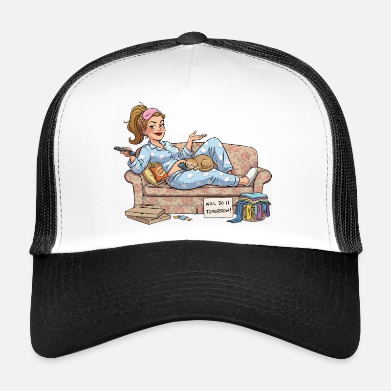 Je le ferai demain Casquette trucker 