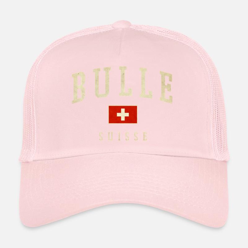 Bulle Switzerland Design - Varsity Style Casquette trucker 