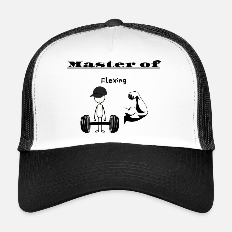 Maître de la flexion Casquette trucker 