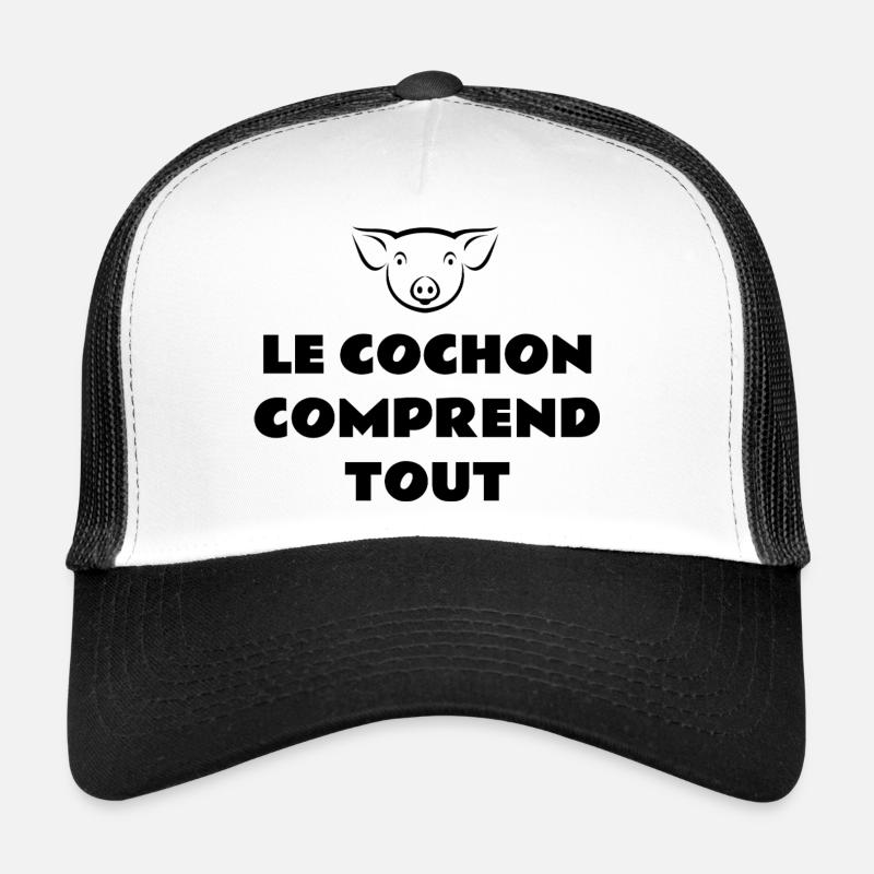 Das Schwein versteht alles Trucker Cap