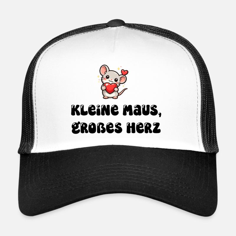 Maus mit Herz Trucker Cap