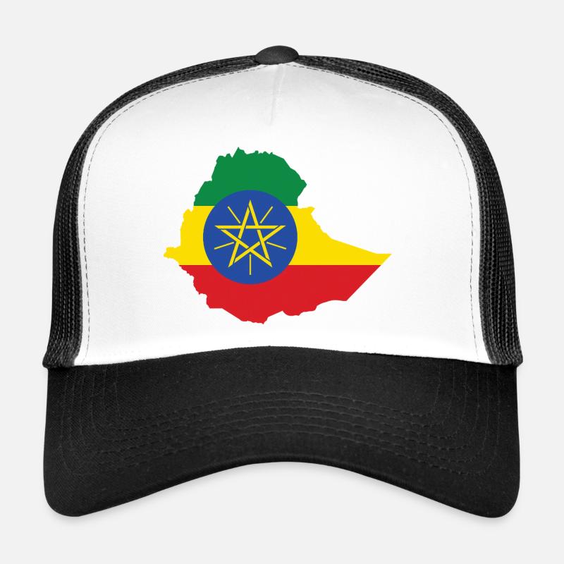 Äthiopien Power Rasta Reggae Rastafari Roots  Trucker Cap