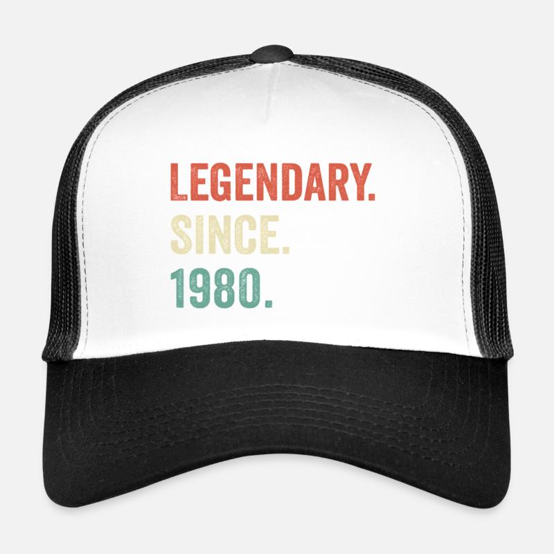 legendary since 1980 Casquette trucker 