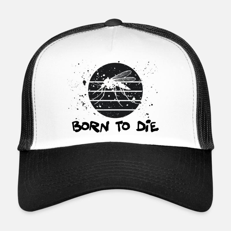 "Born to Die" – Retro-sarkastisches Design Trucker Cap
