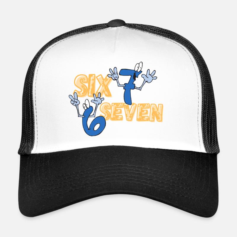 Six Seven - Trucker Cap - Weiß/Schwarz