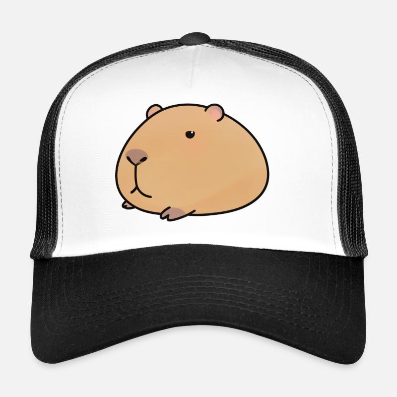 Détente de capybara Ambiance douillette Casquette trucker 