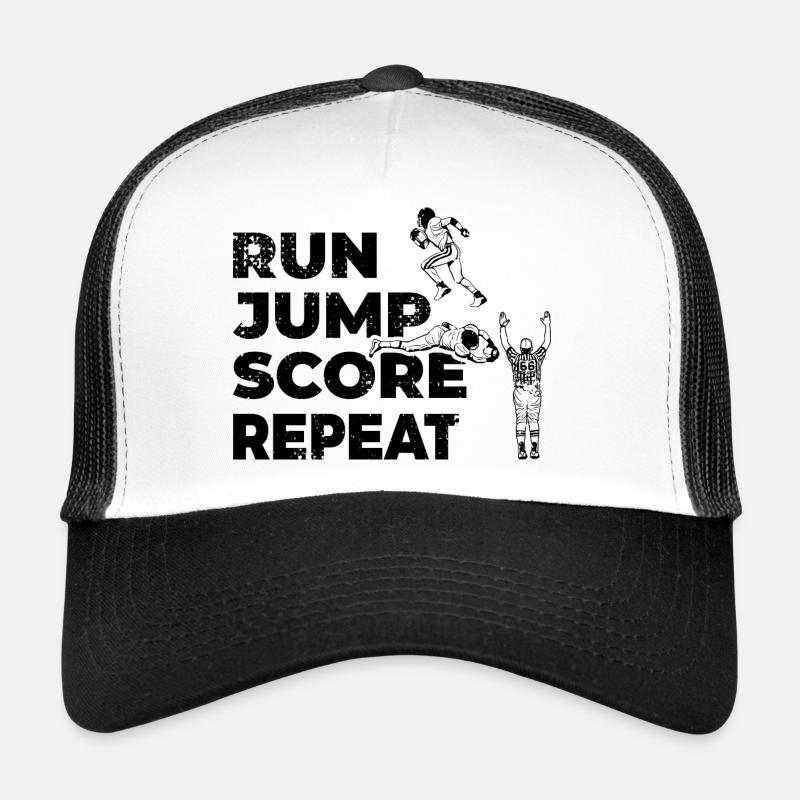 Répétition du score de saut à la course Casquette trucker 