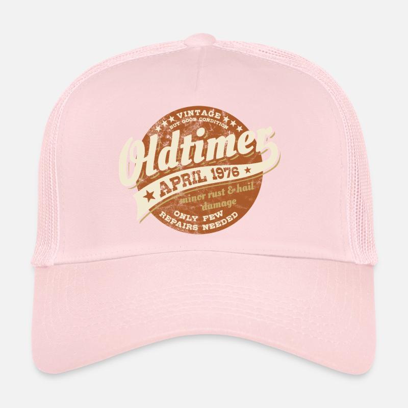 Oldtimer April 1976 - Geburtstag - Geschenk Trucker Cap