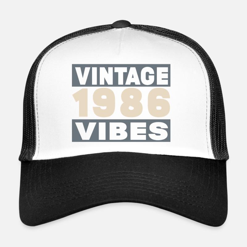 anniversaire 1986 - 40 ans Casquette trucker 