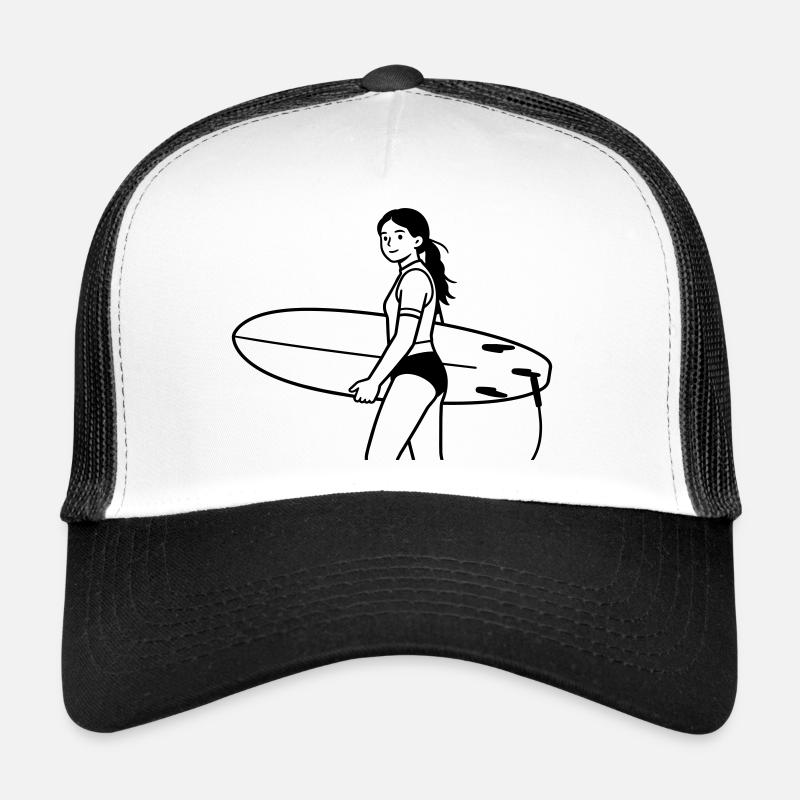 surfer Casquette trucker 